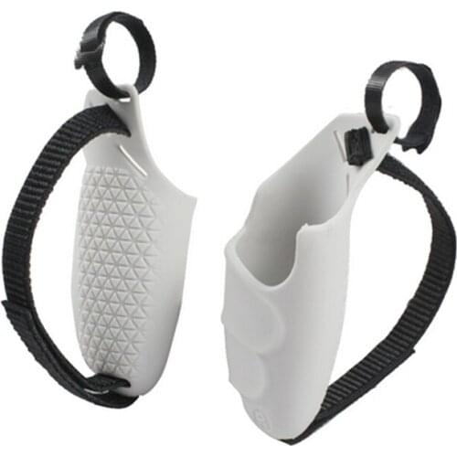 Anti-fall Silicone Handle Protective Cover for Oculus Quest 2 VR Headset Accessories Sweat-proof Handle Shell Wrist Strap