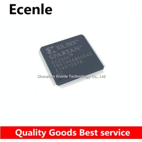 1 Pcs/Lot XC2S50-5TQG144C TQFP-144 Field Programmable Gate Array 50000 SYSTEM GATE 2.5 VOLT LOGIC CELL AR 100% New&Original