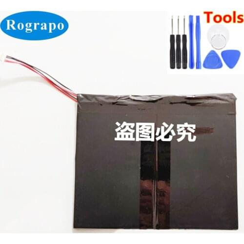 New Battery For Jumper EZpad 7 Accumulator 8000mAh Li-Polymer Replacement Batterie 5-wire Plug+tools