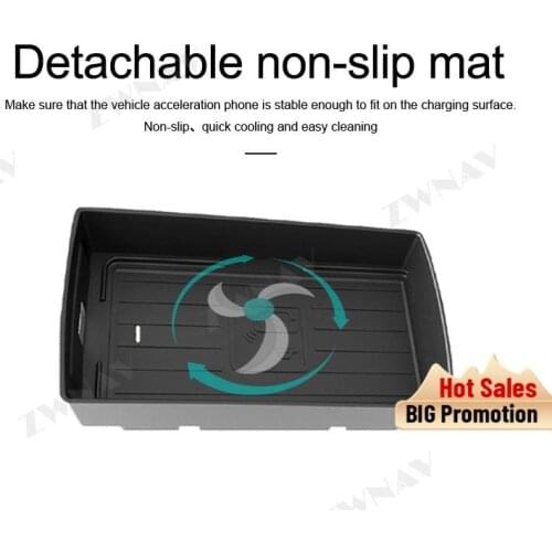 QI car Infrared Fast wireleess charger for Audi A3/S3 2016 -2018 Intelligent Infrared Fast Wireless Charging Car Phone Holder