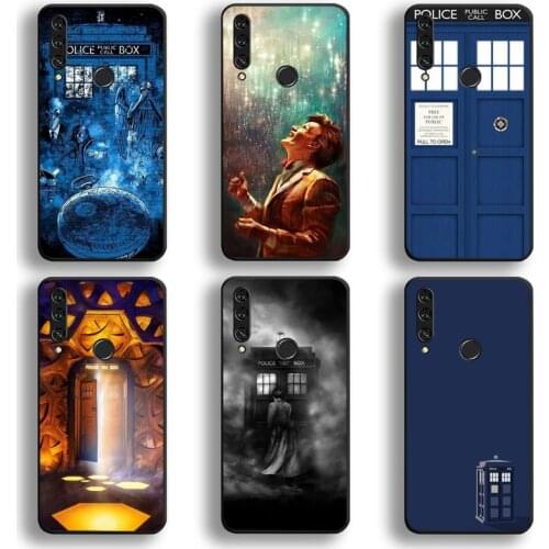 Tardis Box Doctor Who Phone Case Huawei Y6P Y8S Y8P Y5II Y5 Y6 2019 P Smart Prime Pro