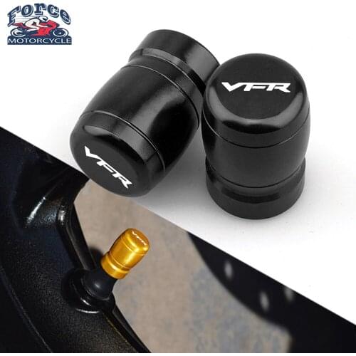 For Honda VFR750 VFR800 VFR 800 800X 750 1200F VFR800F CNC Motorcycle CNC Accessories Wheel Tire Valve Cover Air Port Stem Caps