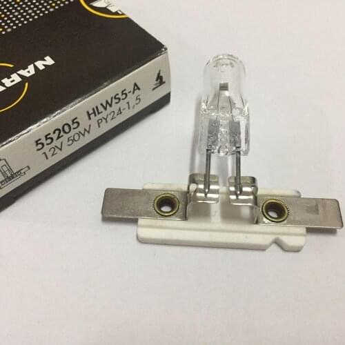 NARVA 55205 HLWS5-A 12V 50W PY24-1.5 halogen bulb,ZEISS JENA 55205 55204 microscope light,12V50W lamp