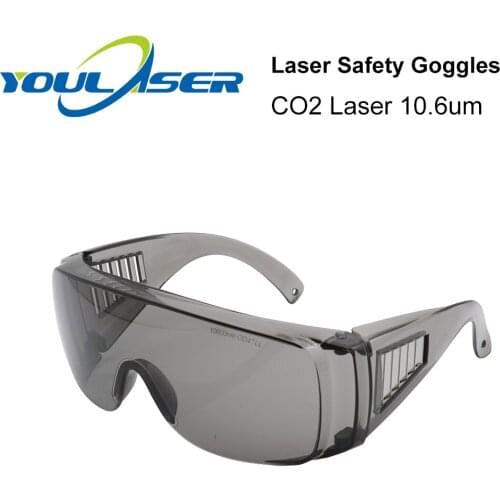 YOULASER 10600nm Laser Safety Goggles Shield Protection OD4+ CE For CO2 Laser Cutting Engraving Machine
