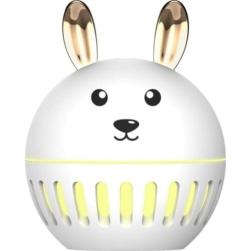 Cute Rabbit Essential Oil Diffuser for Kids, 130Ml USB Aromatherapy Diffuser Cool Mist Mini Air Humidifier for Bedroom