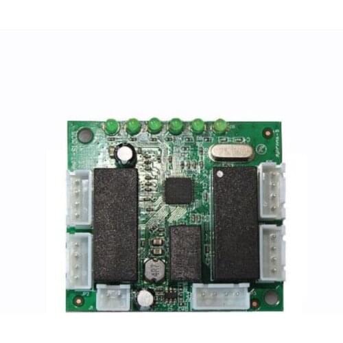 Mini design ethernet switch circuit board for ethernet switch module 10/100mbps 5 port PCBA board