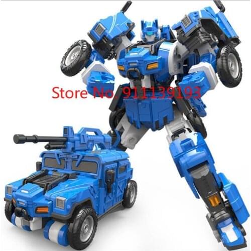 Mini Force Transformation Tank Robot Toys Action Figures MiniForce X Simulation Airplane Deformation Mini Agent Toy Gold ver B