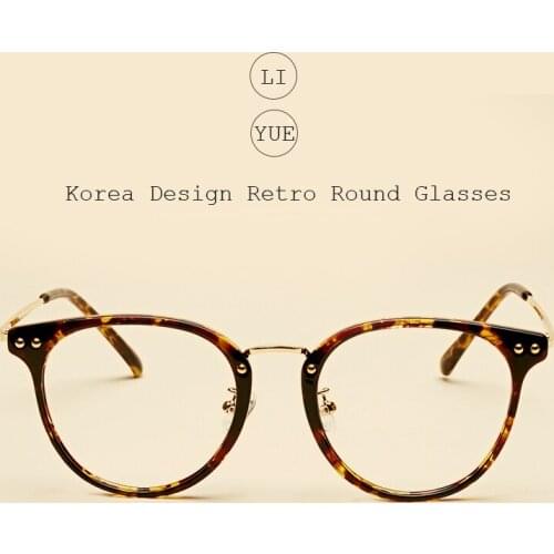 Fashion Retro mens eyeglasses frames Optical Glasses Frame for Women Vintage Myopia Prescription Clear eye glasses full eyewear