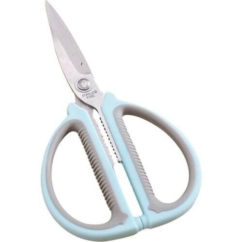 Durable Stainless Steel Scissors for Household Office Student DIY Paper Shearing Stationery Garden Tailor Kitchen Scissors
