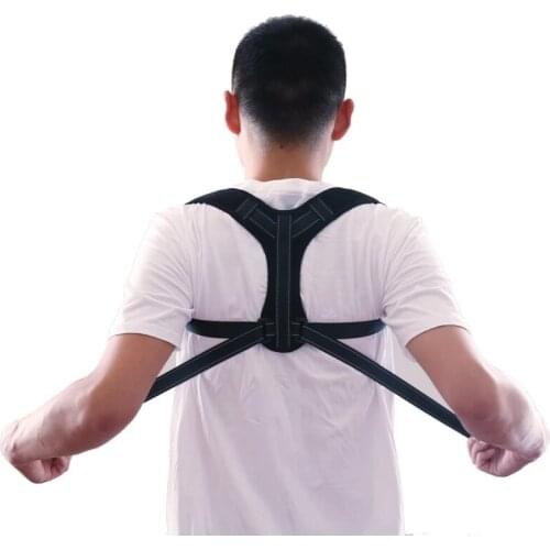 Adjustable Back Posture Corrector Braces Supports Belt Clavicle Spine Back Shoulder Lumbar Brace Support Belt Posture Correction