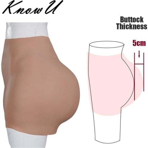 KnowU Silicone Panty Thick Hip Pad Full Hip Pants For Cosplay Transgender Crossdresser
