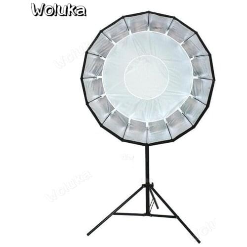 Pan rod integrated 90cm plus grid photography light deep mouth parabolic soft box cover portable reflective umbrella CD50 T08