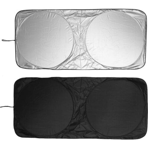 Car Window Sunshade Universal Windshield Sunshade Cover Anti-UV 150*70cm Car Auto Front Rear Windows Protection