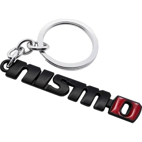 Creative Car Styling Nismo Keychain For Nissan Qashqai j11 Juke Tiida Note X-trail Teana Altima Leaf Key Pendant Metal Keyring