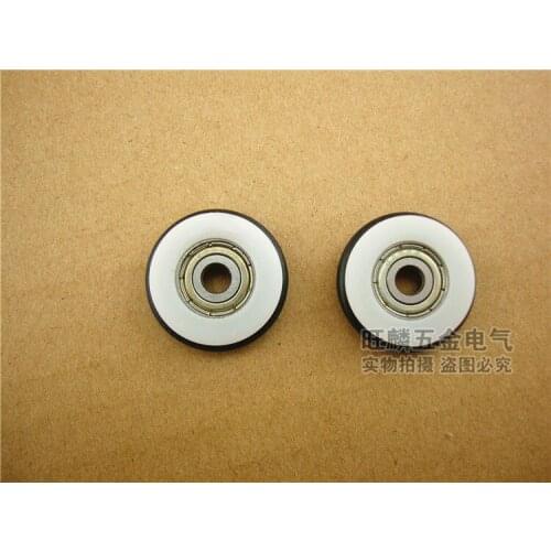 High quality polyformaldehyde POM coated ball bearings 625zz embedded bearing +O rubber ring Total Diamater: 5*26*7mm