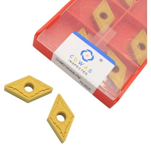 DNMG150408 PM PC4025 High Quality Carbide Inserts External Turning Tool Blade DNMG 150408 CNC Lathe Cutter Tool For Hard Steel