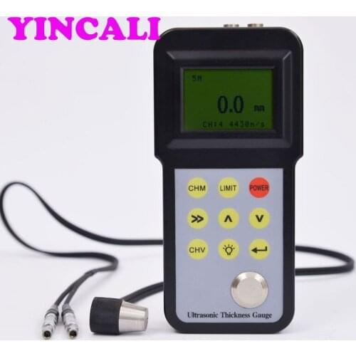 High Accurate Thickness Gauge ETC-098 Large measure range Ultrasonic Thickness Meter sound velocity range 1000m/s-9999m/s