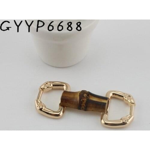 10pcs Bamboo Hanger Connector for Bags Handbag Decorative Bag hardware accessories