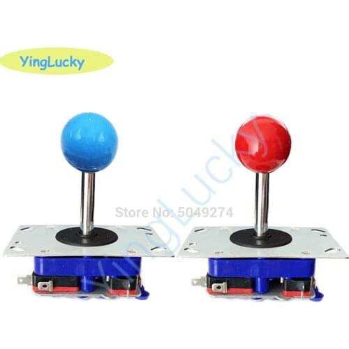 2pcs arcade joystick DIY arcade cabinet kit copy zippy joystick with micro-switches used arcade game machine