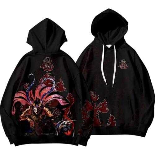 2020 Autumn Winter Hip Hop Casual Sweatshirts Streetwear Newest Chinese Monkey King Printed Hoodies