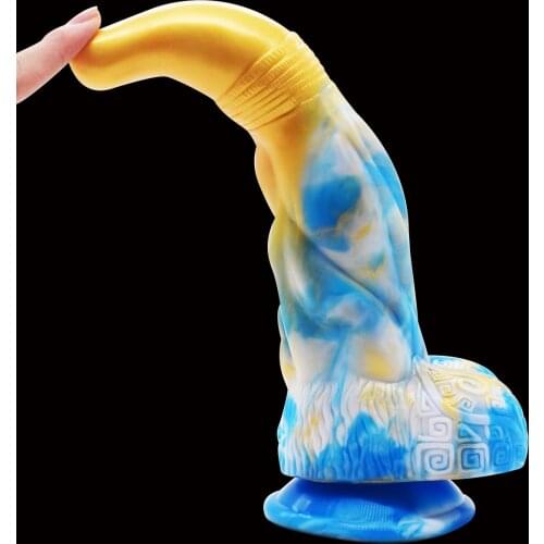 25CM Long liquid Silicone Dildos Strapon Thick Giant Realistic Dildo Anal Butt with Suction Cup Big Soft Penis Sex Toy For Women