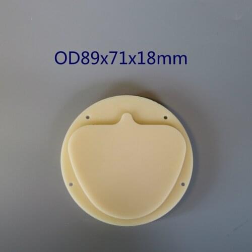 5pcs OD89x71x18mm Dental PMMA Blocks Disc Blank for Amann Girrbach Milling System Temporary Crown Bridges Materials Laboratory