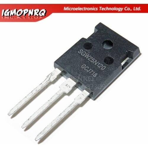 5pcs SGW25N120 IGBT new original