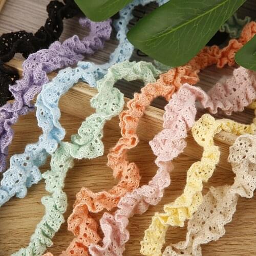 5 yards Elastic Hollow Lace Ribbon for Diy Hair Accessories Material Curtains Home Textiles Trims Clothing Trims