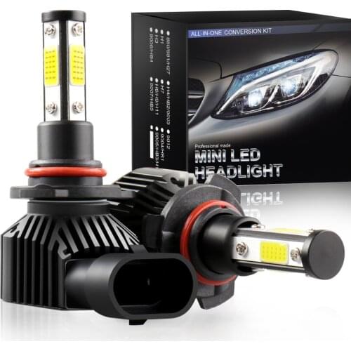 8000K 72W H4 H7 LED Car Headlight Bulb 12000LM H1 H3 H11 H13 H27 880 9005 HB3 9006 HB4 9007 Running Auto Fog Head Lamp for car