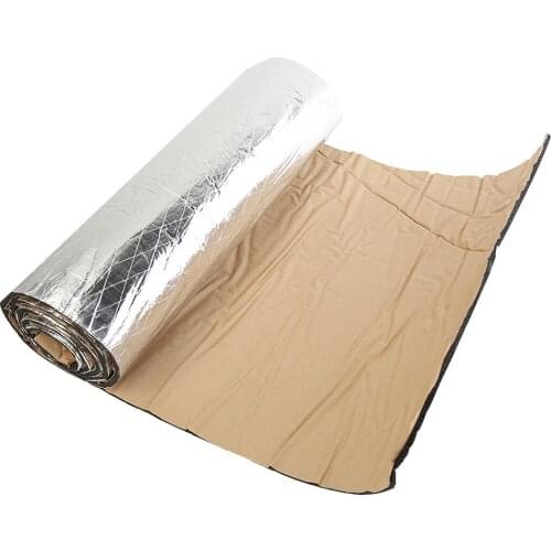 ALLOYSEED 200x50cm Car Sound Proofing Deadening Mat Foam Sheet Anti-noise Sound Insulation Cotton Auto Accessories New