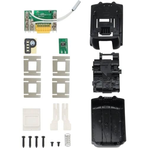 Li-Ion Battery Case Box Charging Protection Circuit Board for MAKITA 18V BL1830 LED Battery Indicator