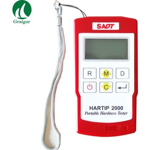 HARTIP 2000 Digital Metal Hardness Tester Measuring Gauge LCD Display 999 Data for Memory