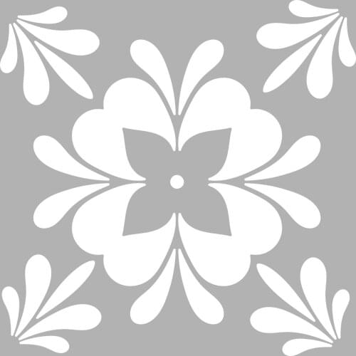 Fayans Pattern-4 Stencil Painting template 30x30 cm, Walls, Tiles, furniture For Easy and Practical Pattern Application