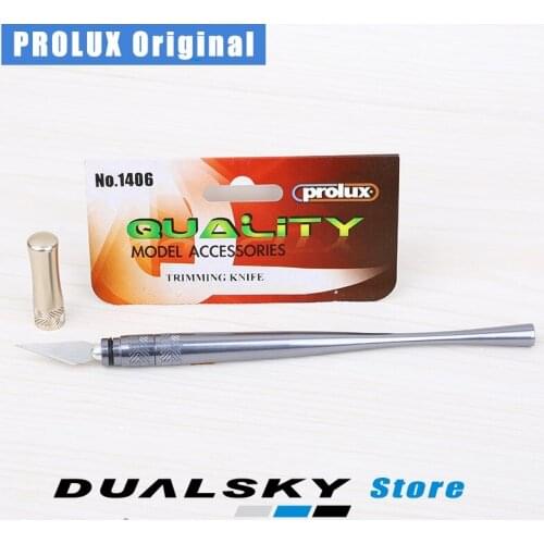 PROLUX PX1460 Full Metal Trimming Knife Utility Knife Carving Knife (with Metal Protective Cap)