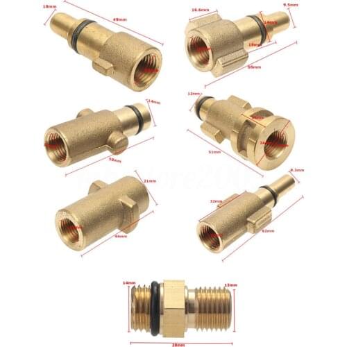 High Pressure Snow Foam Lance for Series Soap Foamer Adjustable Foam Nozzle Professional Foam Generator Car Washer Home Tool