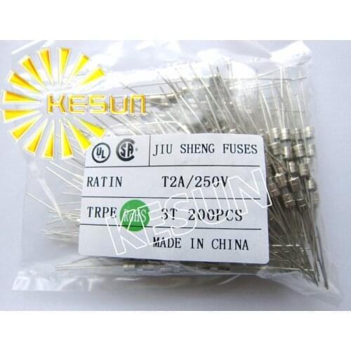 0.1A 0.25A 0.5A 1A 1.25A 1.5A 1.6A 2A 2.5A 3A 3.15A 4A 5A 6.3A 8A 10A 15A 250V 3.6*10mm 3.6x10 Axial Lead Glass Fuse x 200PCS
