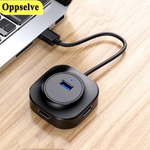 USB Hub USB 3.0 Hub 2.0 Multi USB Splitter Adapter 4 Ports Speed Mini Multiple 3 Hab usb3.0 HUB Port USB-Hub Expander For Laptop