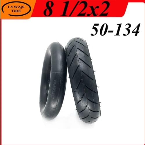 8 1/2x2 (50-134) Tires Pneumatic Inner Outer Tyre for INOKIM Electric Scooter / Baby Carriage Replacement Accessories