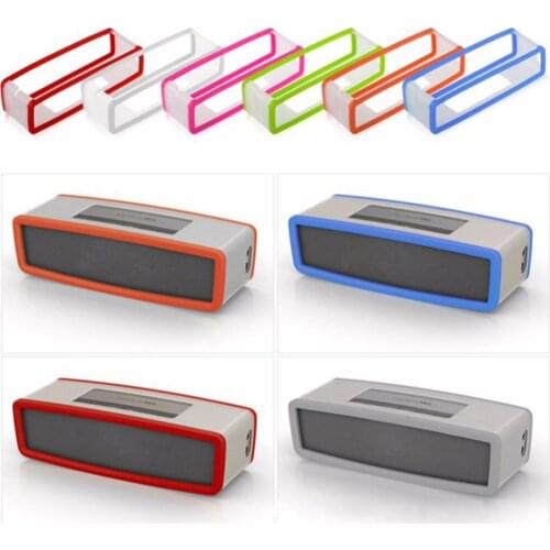 Portable Silicone Case for Bose SoundLink Mini 1 2 Sound Link I II Bluetooth Speaker Protector Cover Skin Box Speakers Pouch Bag