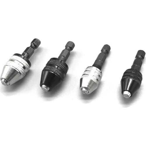 1pcs Chuck Screwdriver Impact Driver Adapter 1/4 Inch Hex Shank Drill Tool Quick Change Converter Adapter