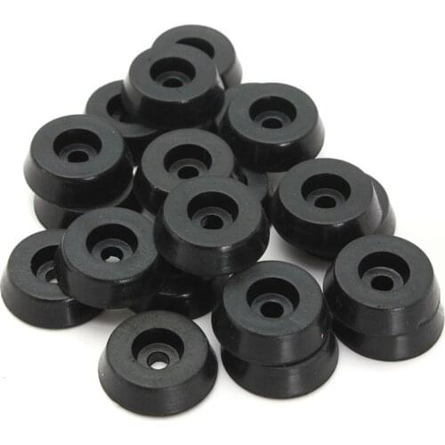 20pcs Rubber Table Chair Furniture Feet Leg Pads Tile Floor Protectors New Arrival 18x15x5mm