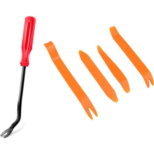 Auto Door Clip Panel Trim Removal Tool Kits Navigation Disassembly Seesaw Car Interior Plastic Seesaw Conversion Tool Screwdrive