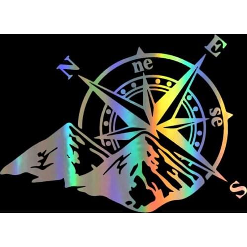 ChienHow Car Jungle Adventure Funny Car Stickers Vinyl 3D JDM Stickers on Auto Decals Motorcycle Car Styling 12CM*16.6CM