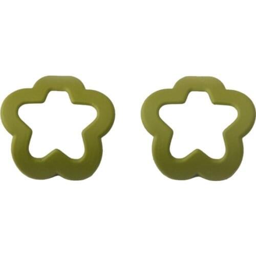 Beadsland Acetic Acrylic Drop Earrings Hollow Flower Design Fashion Ethnic Woman Girl Party Festival Hot Sell Gift 40466