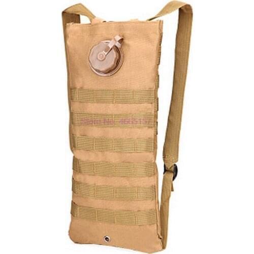 By dhl or ems 20pcs Military Tactical Hiking Camping MOLLE Hydration Backpack Molle 2.5L Hydration Tactical Outdoor Water Bag