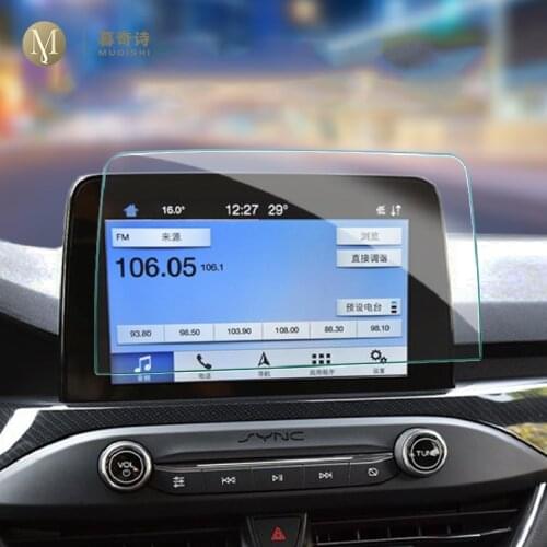 For Ford focus 2019 2020 Car GPS navigation film LCD screen Tempered glass protective film Anti-scratch Film Accessories Refit