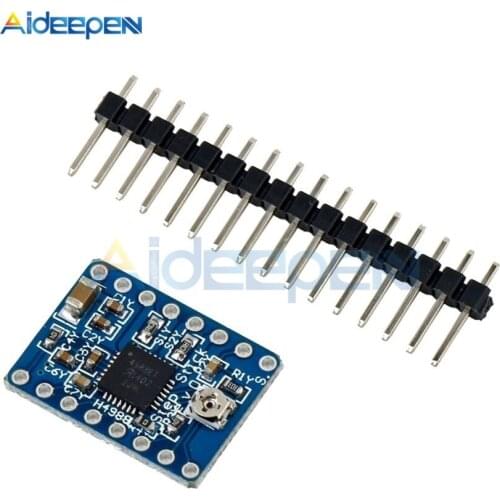 StepStick Microstepping Stepper Motor Driver Reprap Prus A4988 A4983 3D Printer Module Short Circuit Protection Low Power Board