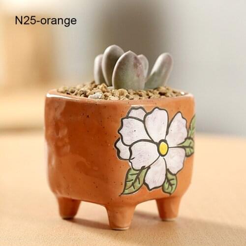 Succulent Pots Plant Pots Garden Pots Ceramic Flower Pots Planter Outdoor Garden Home Decoration Home Accessories