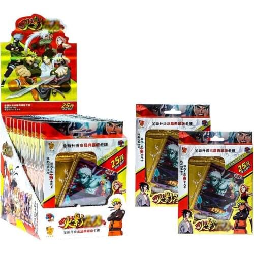 Narutoes Cards Letters Paper Card Letters Games Children Anime Peripheral Character Collection Kids Gift Playing Card Toy
