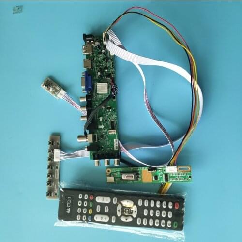 Kit For LTN154U2-L06/LTN154U2-L07 Controller board 1 CCFL LCD TV VGA USB remote Digital HDMI Panel 30pin DVB-T 1920X1200 15.4"